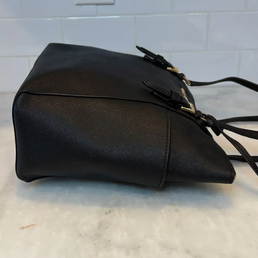 Michael Kors Bag Purse Handbag Leather Pocketbook Jet Set Saffiano Tote Bag